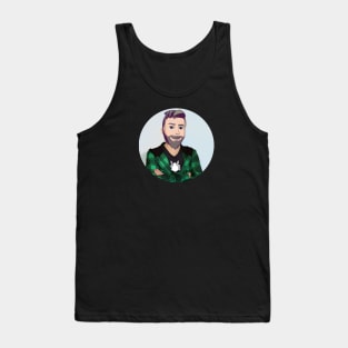 The Rustic Nerd Dad v1 Tank Top